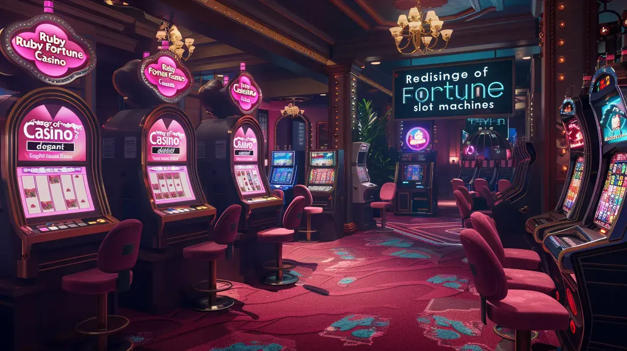Intérieur d’un casino en ligne moderne